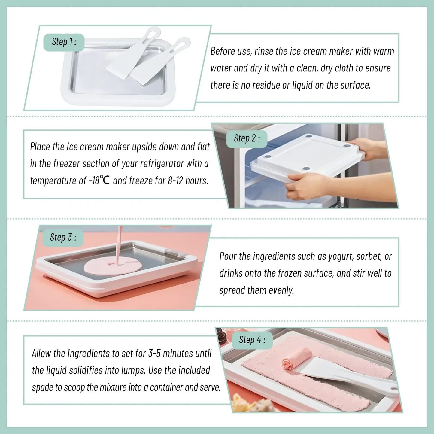 Ev Tipi Dondurma Yapma Makinesi