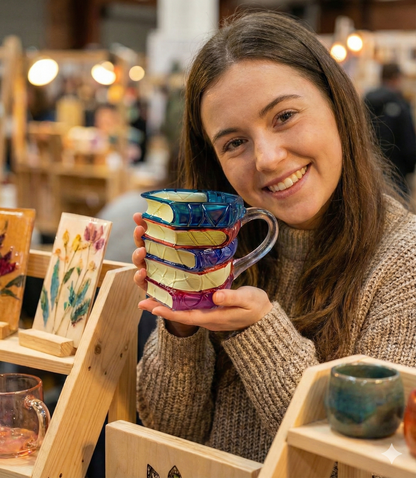3 Boyutlu Kitap Tasarımlı Bardak