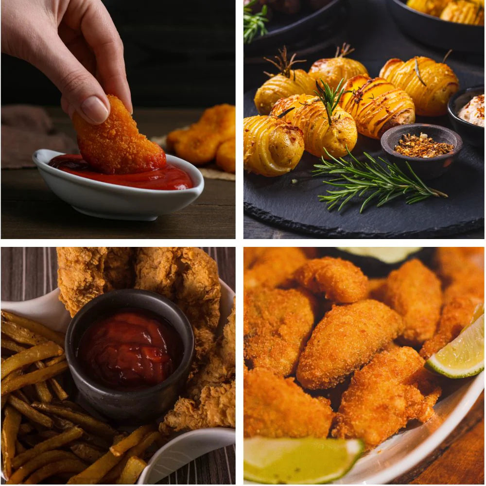 Paslanmaz Çelik Yağ Süzgeçli Kızartma Tenceresi